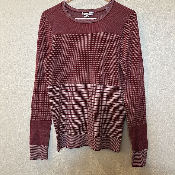 Current/Elliott Sweaters - Charlotte Gainsbourg x Current/Elliott The Jacquard‎ Wool Sweater Cashmere 3/L
